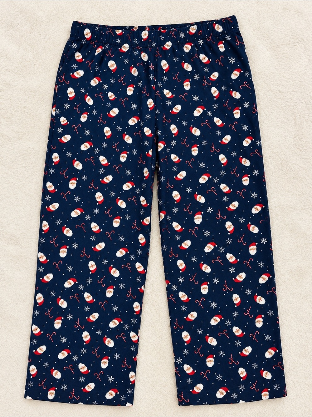 Wondershop Navy Santa & Candy Cane Men's Pajama Pants